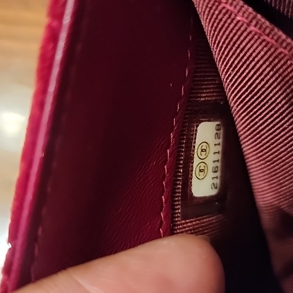 Chanel velvet bag - Picture 9 of 10